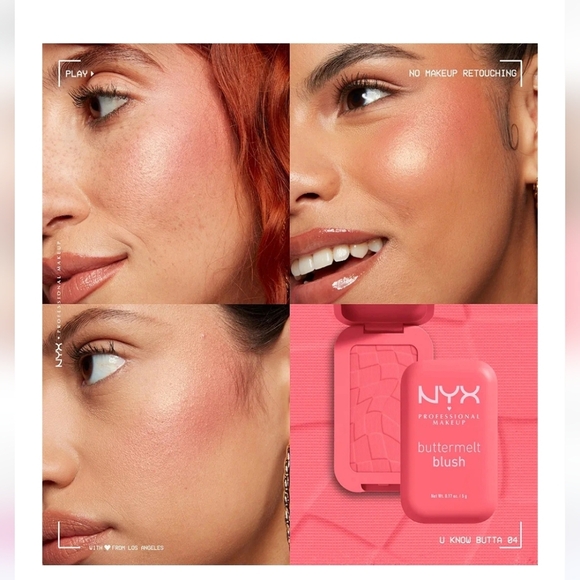 NYX Professional Makeup Buttermelt Blush Vibrant U Know Butta 04 - Picture 3 of 7